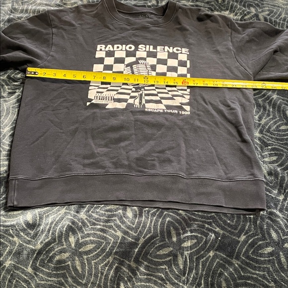 Radio Silence Black Sweatshirt - Picture 11 of 13